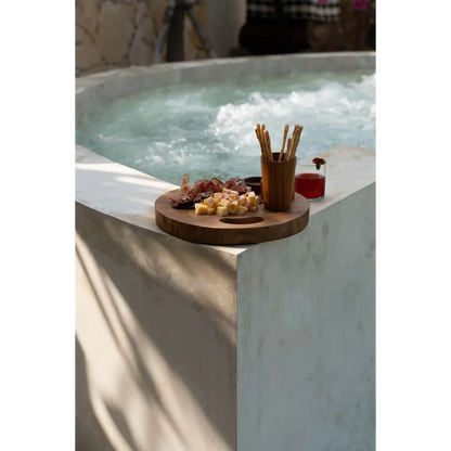 Hoge Teakwortel Beker - Uniek Handgemaakt Design