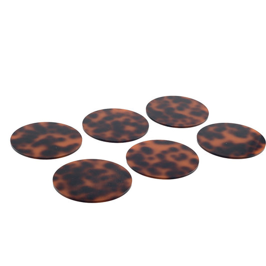 Wilde Luipaard Glazen Set - 6 Stuks | Safari Stijl Drinkglazen