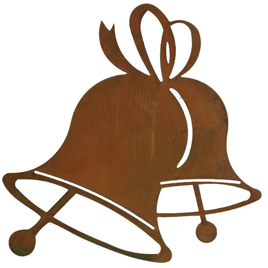 Kerstklokken Roest - Decoratieve Metalen Klokken Vintage Stijl