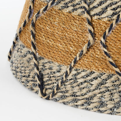 Natuurlijke Kerstboomrok Zeegras Blauw - Ø50 cm