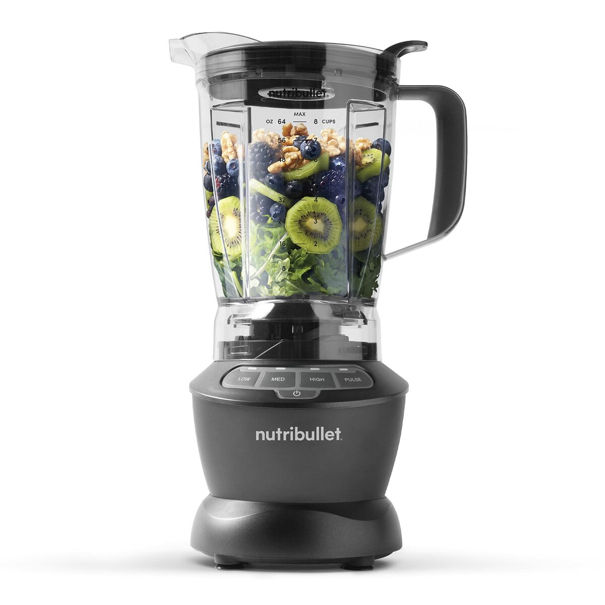 Nutribullet NBF400DG Bekerblender - 1200W 1,9L | 3 Snelheden Grijs
