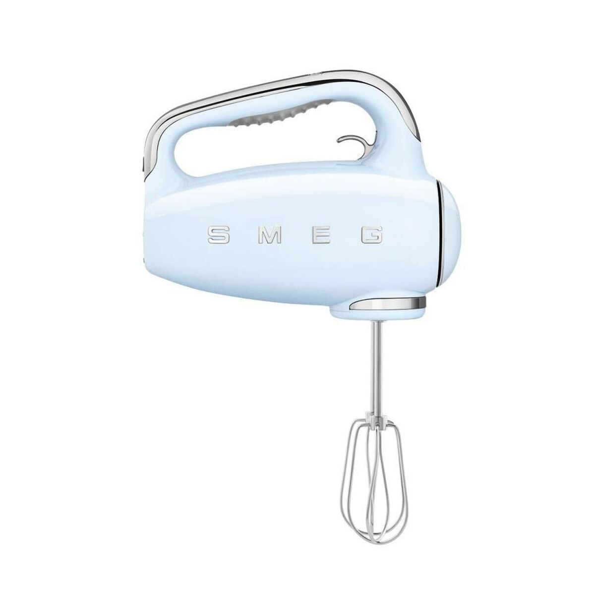 Smeg HMF01PBEU Handmixer - 9 Snelheden RVS | Retro Blauw