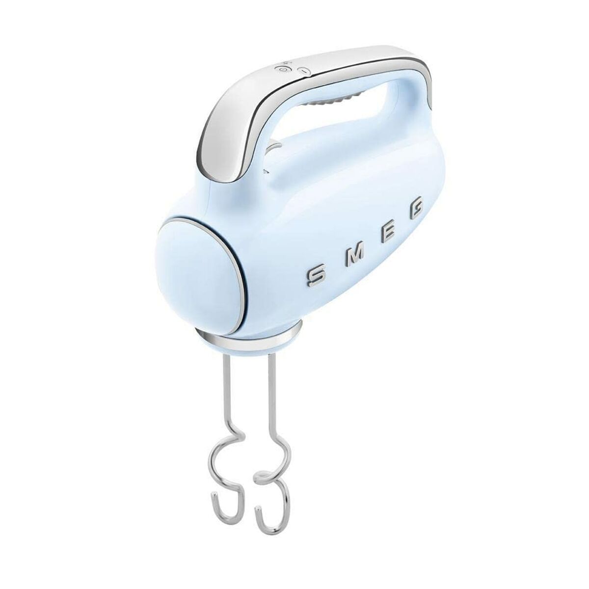 Smeg HMF01PBEU Handmixer - 9 Snelheden RVS | Retro Blauw