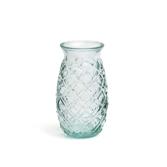 Tropisch Ananasglas Blauw Medium | Zomerse Cocktails & Drankjes