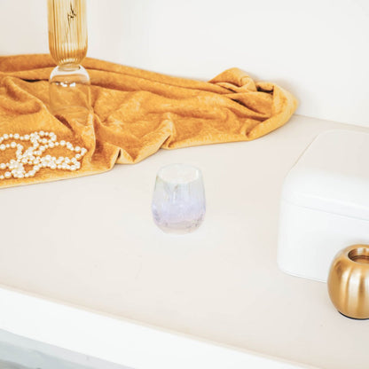 Vrolijke Regenboog Waterglazen Set - 2 Stuks | 8,5x9,5cm