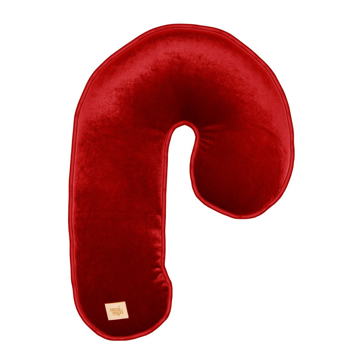 Kerst Patchwork Kussen Rood - Red Lollipop Vorm