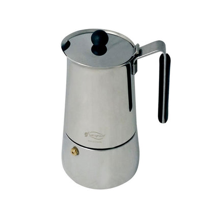 San Ignacio Milano Espressokan RVS 700ml - Authentieke Mokka Pot 6 Kopjes