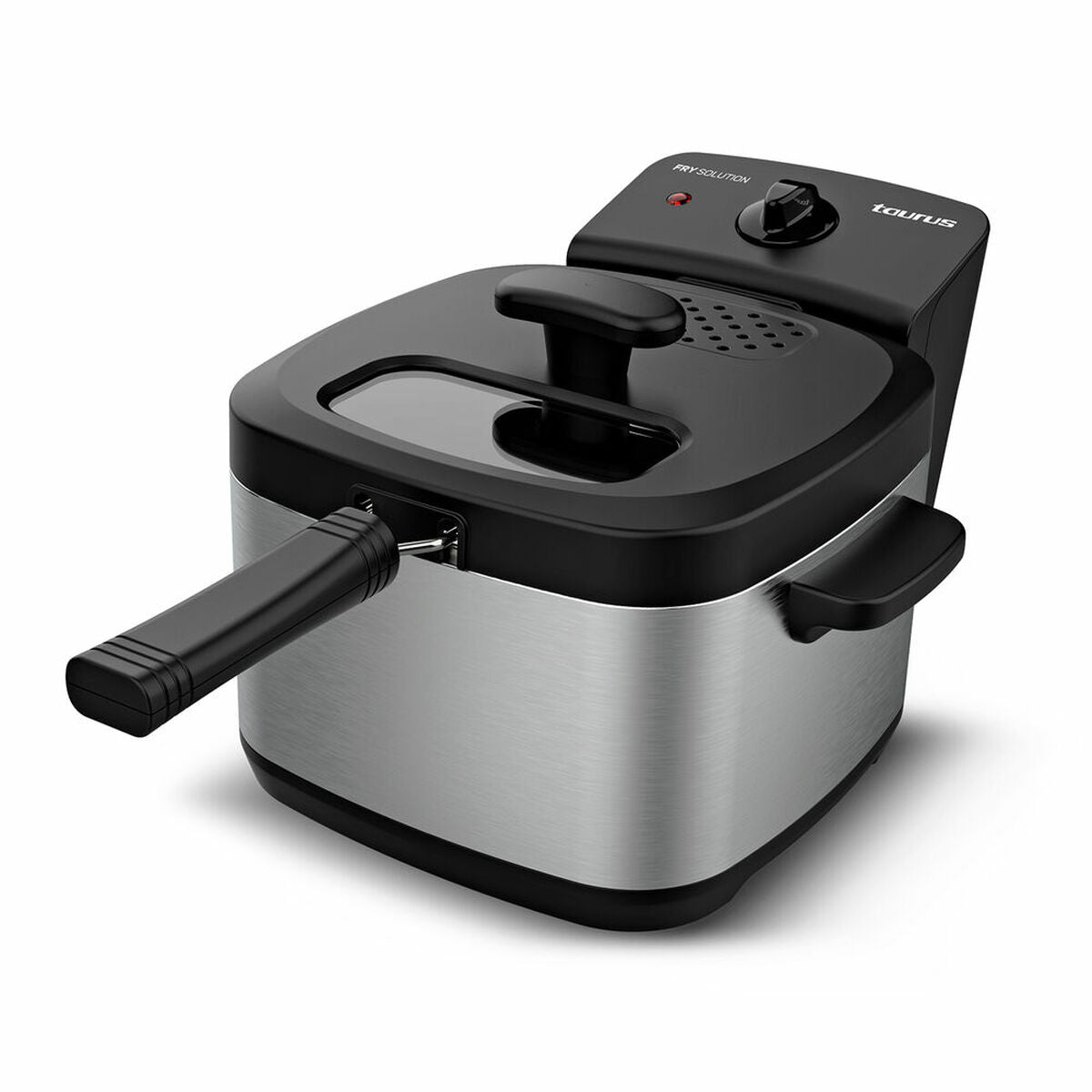 Taurus FRY SOLUTION Frituurpan - 1200W 1,5L | RVS Zwart/Zilver