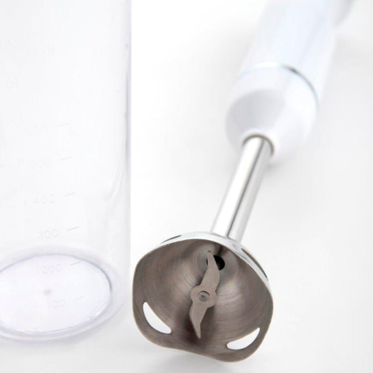 Dcook Gallery Handblender - 600W RVS | 0,6L Maatbeker Wit