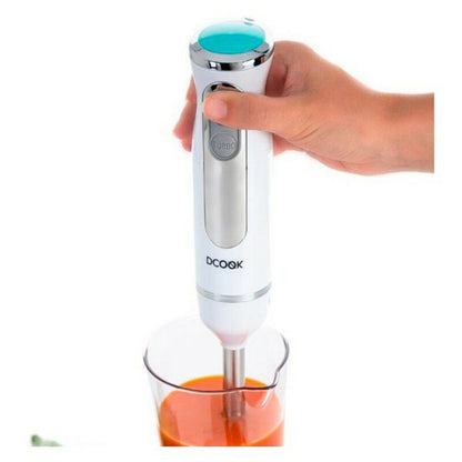 Dcook Gallery Handblender - 600W RVS | 0,6L Maatbeker Wit
