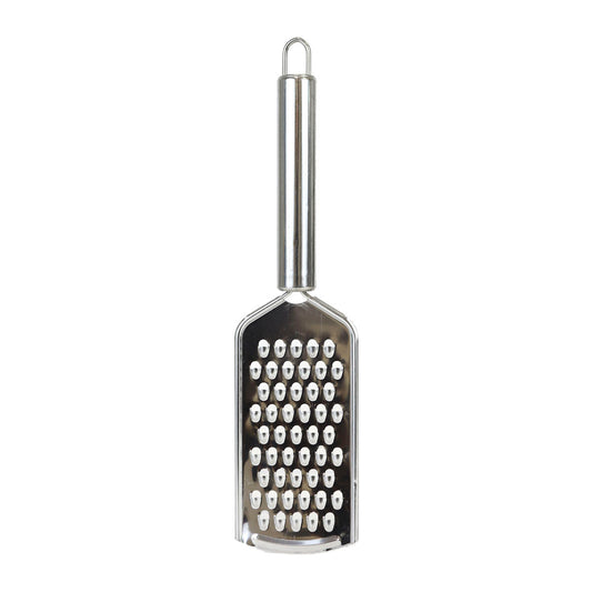 Platte Rasp RVS 23,5cm - Zilver Staal voor Kaas & Groenten