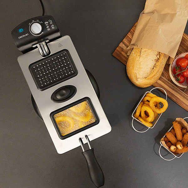 Cecotec CleanFry 3000 Frituurpan - RVS Overbeveiligingsbeveiliging
