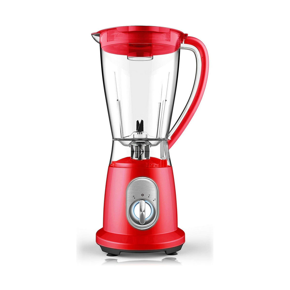 FAGOR Bekerblender - 600W 1,5L | Rood Polypropylene