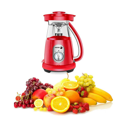 FAGOR Bekerblender - 600W 1,5L | Rood Polypropylene