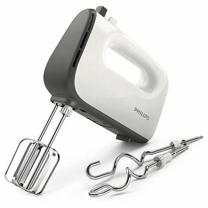 Philips HR3740/00 Handmixer - 450W RVS | 5 Snelheden Wit