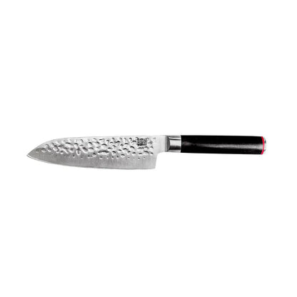 Santoku Mes - Japanse Veelzijdigheid met Bamboe Elegantie
