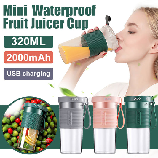 Mini USB Fruitpers - Draagbare Oplaadbare Smoothie Maker