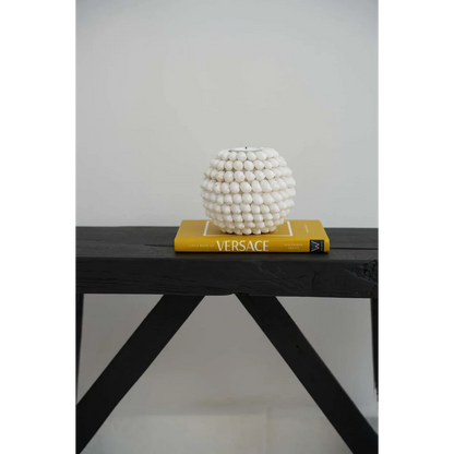 Bubble Glazen Kaarsenhouder - Organische Elegantie Large