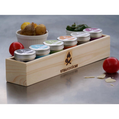 Culinaire Kruidenreis Sixpack - 6 Wereldse Smaakmengsels