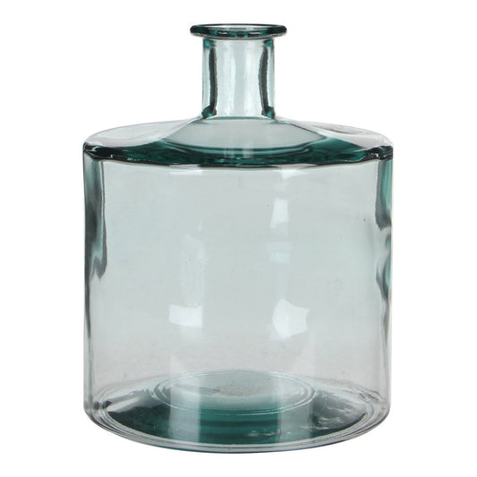 Duurzame Guan Flesvaas Transparant 26cm | Gerecycled Glas