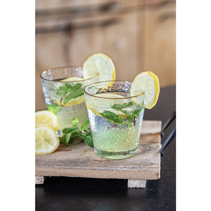 Vierkant Transparant Waterglas 300ml - 9x9cm | Moderne Stijl