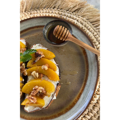 Teakwortel Honingroller - Gouden Ontbijt Luxe