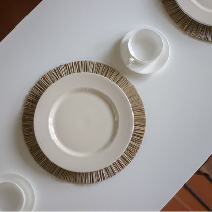 ALANG Zeegras Placemats - Natuurlijke Tafelset 35cm