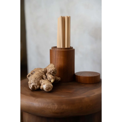 Bamboe Rietjes Set - 10 Stuks Herbruikbaar Reinigingsborstel