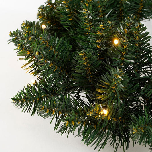 Hartvormige Kerstkrans - LED Verlichting Ø60cm