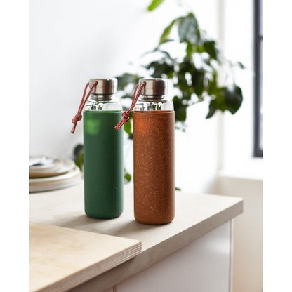 Black+Blum Glazen Waterfles - Premium Glas 0.6L