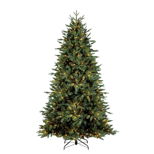 Kunstkerstboom Groen - 210cm Klassiek Kunststof Duurzaam