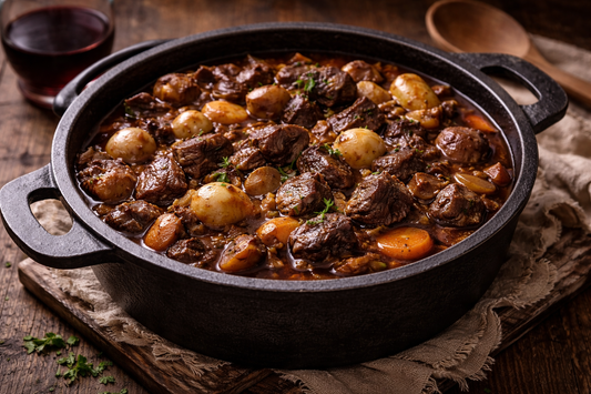 Boeuf Bourguignon - French Comfort Shared Dinner