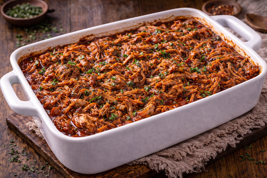 Pulled Pork Schaal - American BBQ Shared Dinner