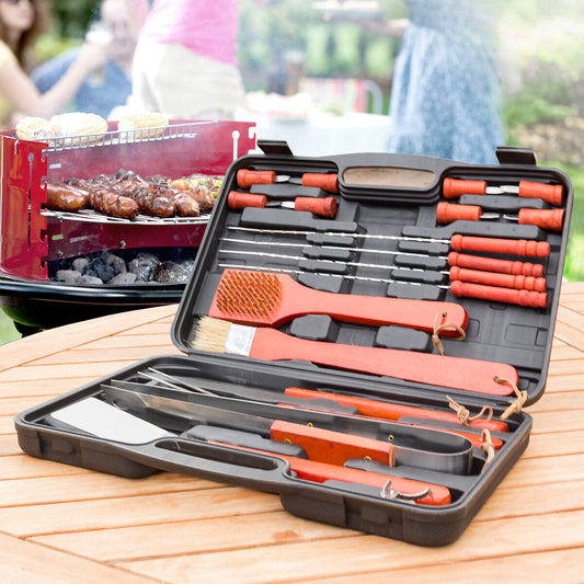 Barbecase Barbecue Set 18-delig - Complete BBQ Koffer | InnovaGoods
