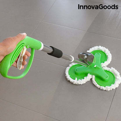 Trimoppy InnovaGoods Drievoudige Stofwisser met Spray - 3-in-1