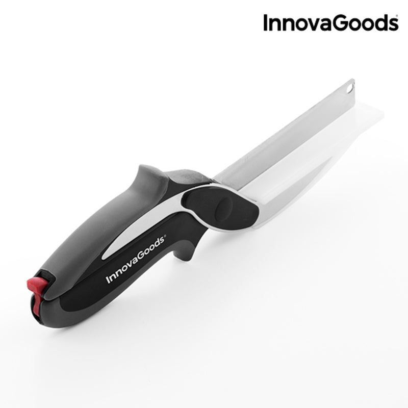 Scible Keuken Mes-Schaar - Innovatieve 2-in-1 Snijder
