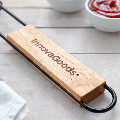 Sosket BBQ Worstengrill - Draaibaar Grillrek voor 6 Worsten | InnovaGoods