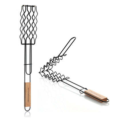 Sosket BBQ Worstengrill - Draaibaar Grillrek voor 6 Worsten | InnovaGoods