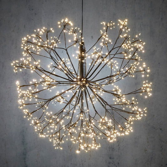 Kerstverlichting Bal - 2050 LED Lampjes Ø70cm Zwart