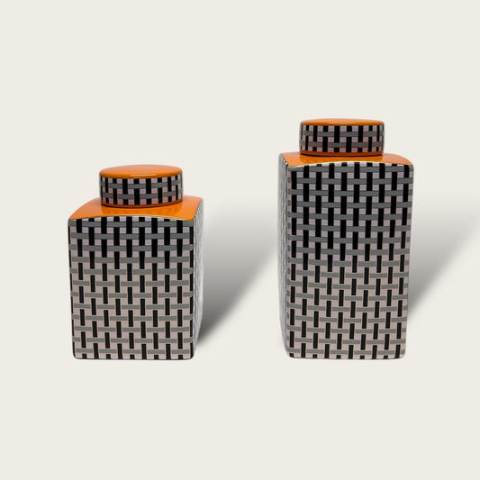 Oranje Voorraadpot Deksel - Koningsdag Keuken Accessoire