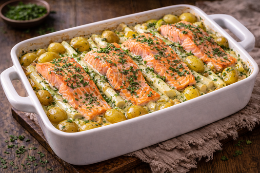 Asperges met Zalm & Krieltjes - Spring Comfort Dinner