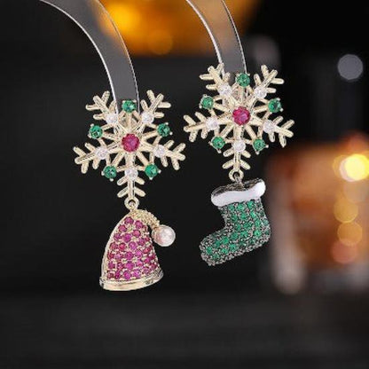 Kerst Sokken Set Multi - 12 Paar One Size Feestelijke Collectie