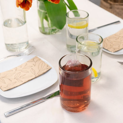 Duurzame CARRY GLASS Drinkglazen 400ml - Set van 2 | Upcycling