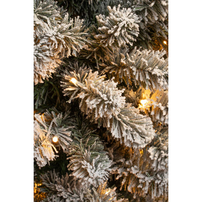 Charlton Smalle Kunstkerstboom - LED Verlichting 155cm Frosted Green