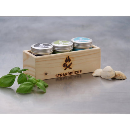 Basis Kruidenset Trio - 3 Essentiële Smaakmakers