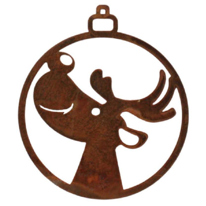 Vintage Kersthangers Roest - Kerstboomversieringen Metaal