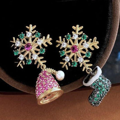 Kerst Sokken Set Multi - 12 Paar One Size Feestelijke Collectie