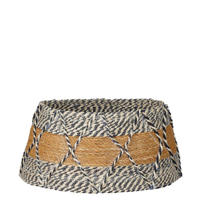 Natuurlijke Kerstboomrok Zeegras Blauw - Ø50 cm