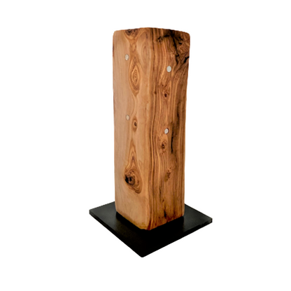 Magnetisch Messenblok Tower - Olijfhout Design