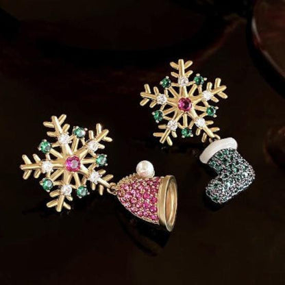 Kerst Sokken Set Multi - 12 Paar One Size Feestelijke Collectie